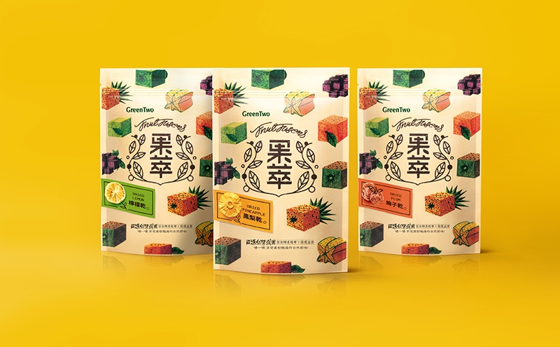 杭州水果干包裝設計-干果包裝袋設計-杭州包裝設計公司