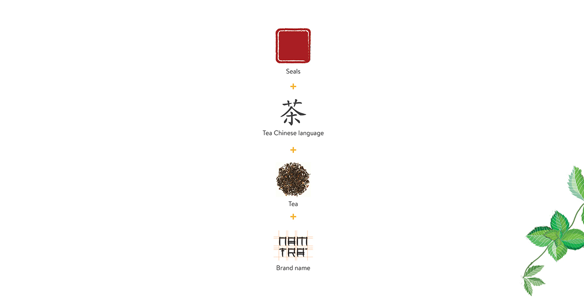 花茶標志設計