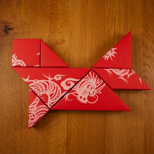 春節(jié)禮品盒包裝設(shè)計(jì)，新年七巧板的妙用