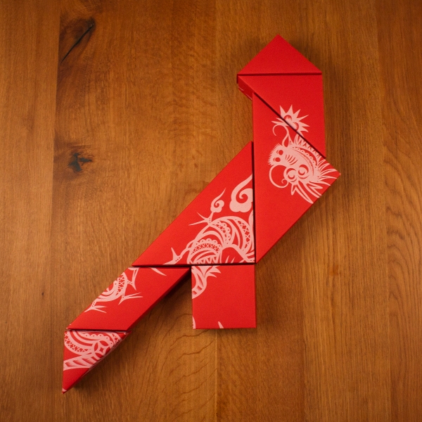 春節(jié)禮品盒包裝設(shè)計(jì)，新年七巧板的妙用