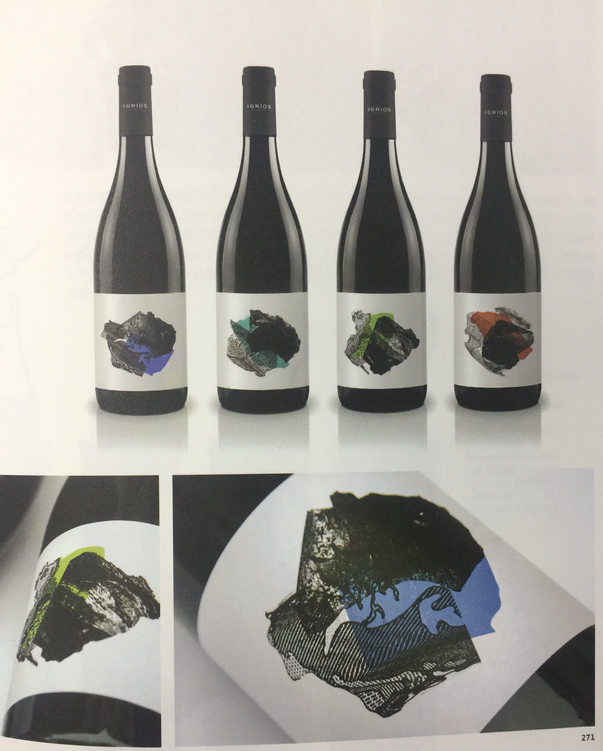 介紹原產地的葡萄酒標簽包裝設計