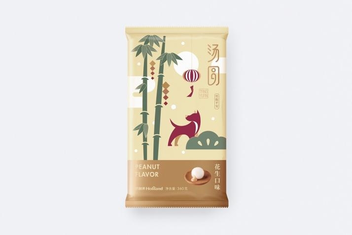 驚艷四座的國風之美，中式湯圓包裝設計